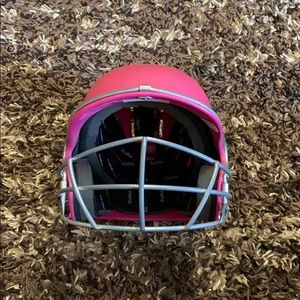 Adidas Adjustable Softball Helmet with Facemask